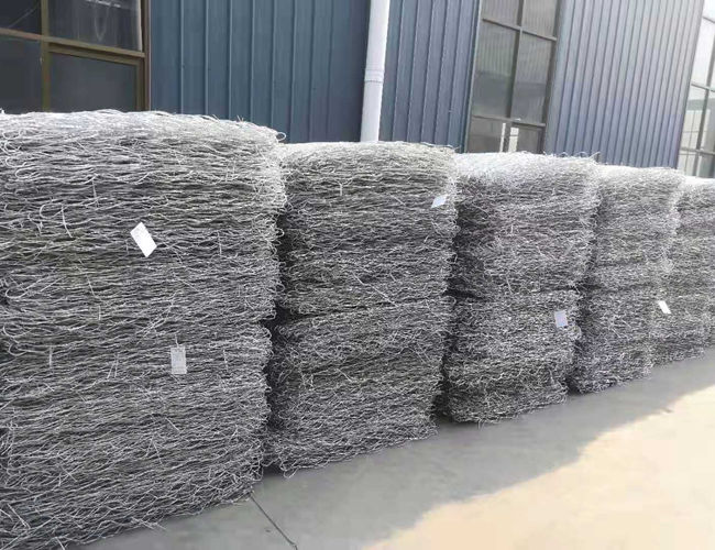 Сетка Bunnings коробки OEM 100×120mm горячая окунутая гальванизированная Gabion сплетя 2