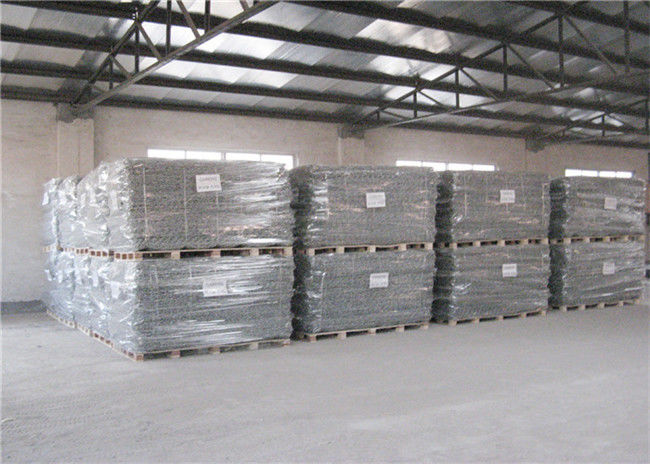 Pvc размера отверстия 2.0mm 60*80mm покрыл коробку Gabion для тюфяка обваловки реки 1