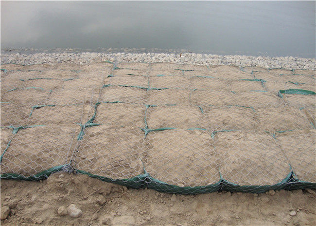 аттестованный речной берег 2m x 1m x 0.5m гальванизировал Iso 9001 коробки Gabion 2