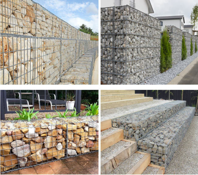 Высокая растяжимая дамба 200*100*100 Gabion предохранителя Dura сварила подпорную стенку провода 2