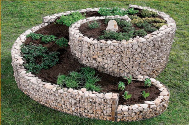 подпорная стенка 4x1x1m корзины утеса длины ширины 1m 0.5m сварила сетку Gabion 2