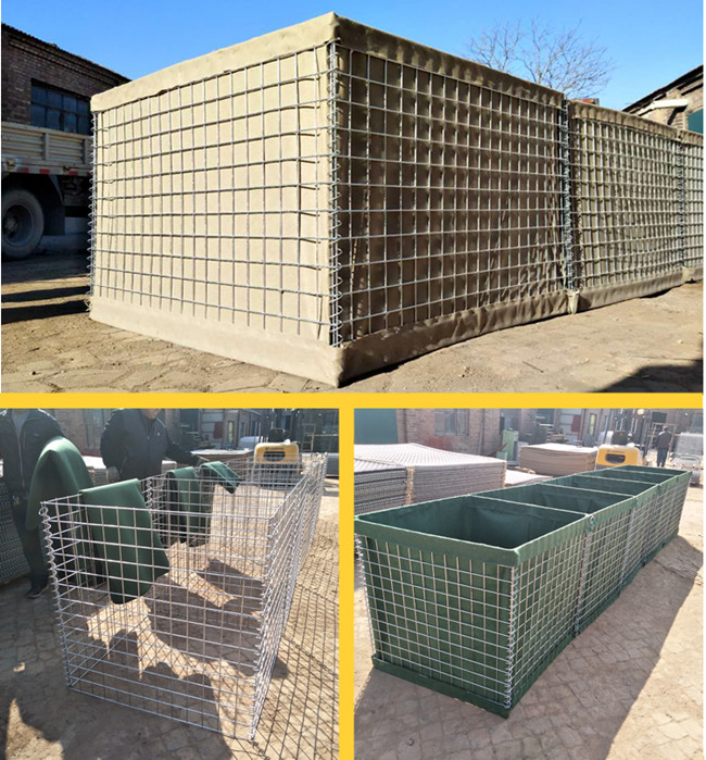 плантатор Bunnings Gabion обороны сетки 5x5cm 50x100mm сваренный Gabion военный 1