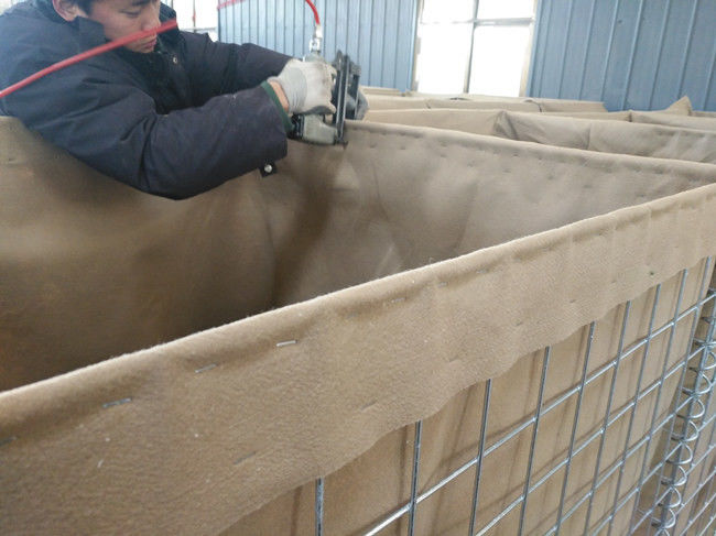 загородка сваренная полипропиленом Gabion сетки 3x1x1m не сплетенная прямоугольника Bunnings 0