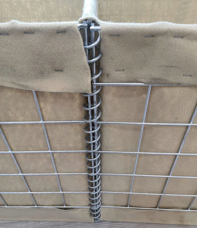20 корзин 300g/M2 корзин 5mm Gabion Gabion клеток 2.21m гальванизированных сваренных 2