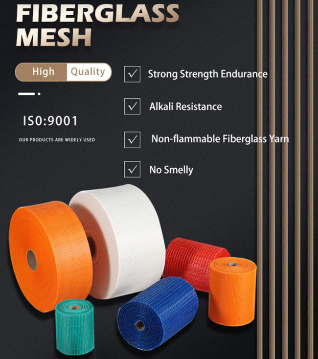 Плетение ячеистой сети 130g стеклоткани Etics 145g 160g 5x5 0
