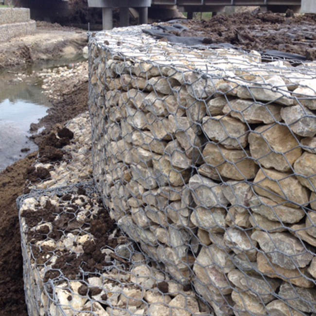 сталь оцинкованной стали клетки камня 4m x 2m x 0.3m Gabion горячая окунутая 3