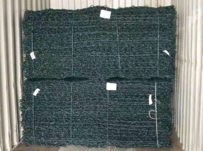 Pvc 4mm покрыл тюфяк Gabion Reno отверстие 80mm x 100mm 3