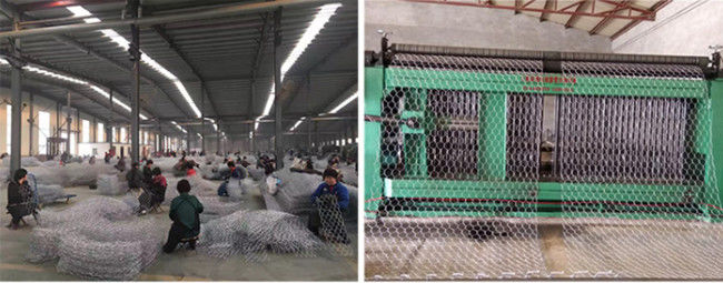 провод сети тюфяка 2.7mm 3x1x0.3m Gabion гальванизированный для предохранения от наклона 1