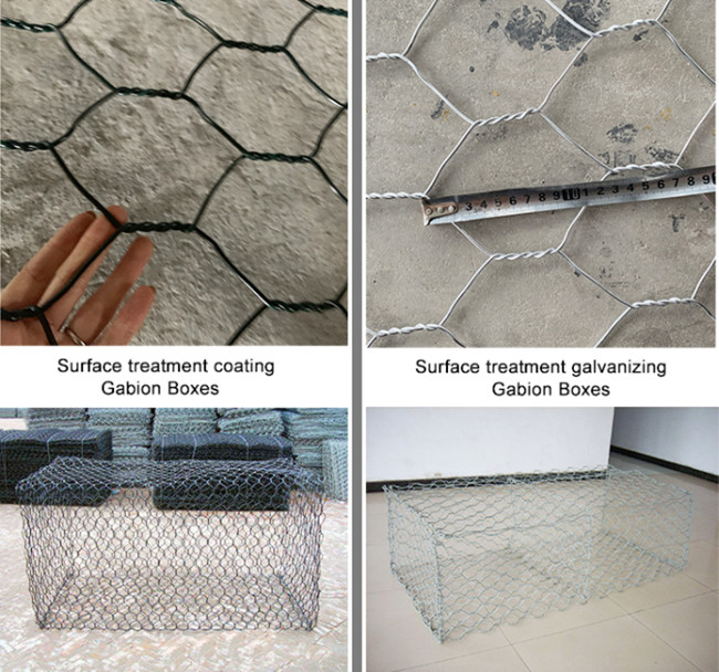 2.4mm до окунутому горячему корзин 3.9mm Galfan Gabion гальванизированный для конструкции наклона 0