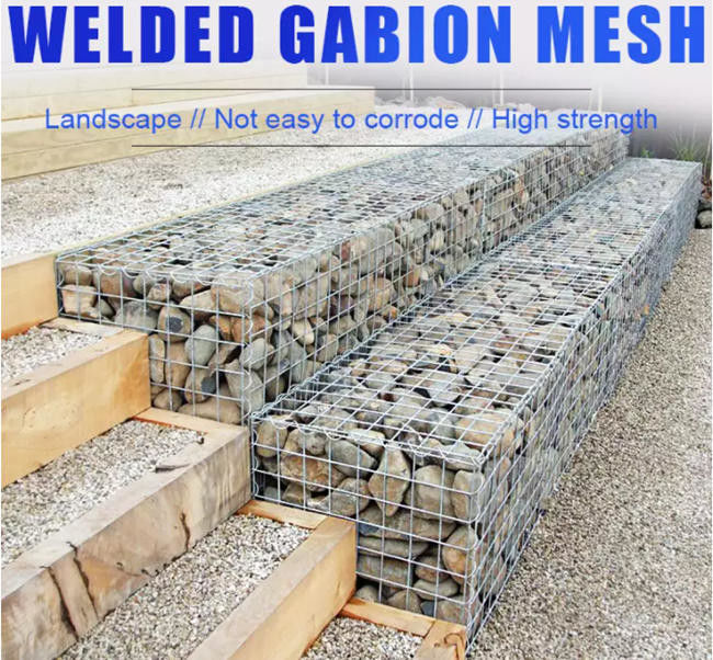 3m x 1m x 1m сваренная сетка Gabion гальванизировали для предохранения от речного берега 0