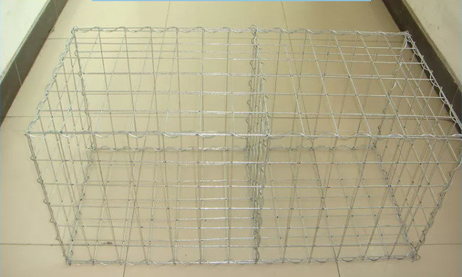 Камень арретирует отверстие см датчика провода 5x5 Gabion 4mm сваренной сетки стены 0