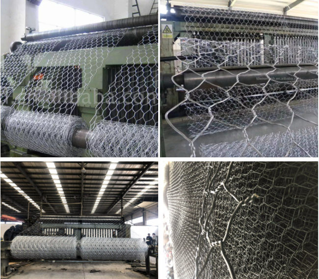 сталь оцинкованной стали клетки камня 4m x 2m x 0.3m Gabion горячая окунутая 2